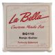 LAB-BG110 La Bella 6-String Banjo Guitar (Banjitar) Strings, Silk & Steel